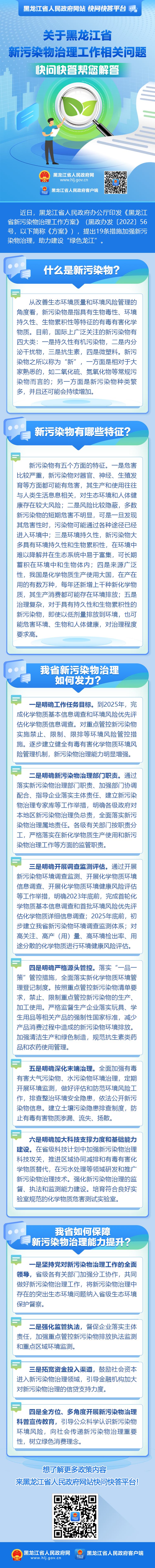什么是新污染物？我省新污染物治理如何發力？快問快答幫您解答